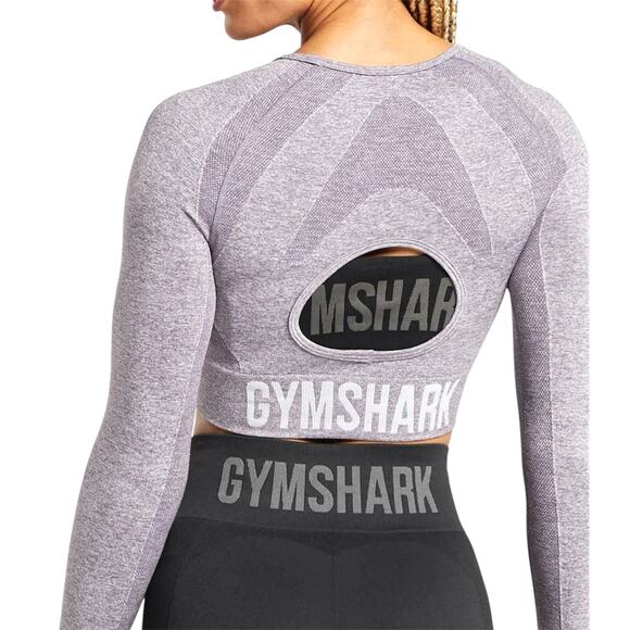Gymshark Flex small seamless back cut out athletic active crop top TLS1 2699 - Picture 1 of 12